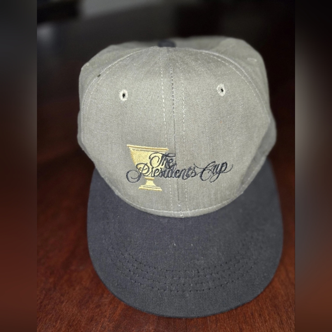 Vintage Usga Member Presidents Cup 1996 Golf Hat Green Pga Tour Gift Rtj